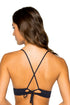 Luli Fama Orillas Del Mar Ribbed Banded X-Back Bikini Top